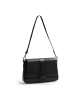 Zora Schultertasche Leder 27 cm black