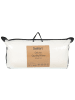 Beliani Kissen TRIGLAV in Weiß - (W) 80 x (H) 10 x (L) 80 cm