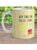 Mr. & Mrs. Panda Kindertasse Toast Marmelade mit Spruch in Gelb Pastell