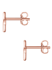 Glanzstücke München Ohrstecker Stern Sterling Silber in roségold