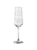 Mr. & Mrs. Panda Trinkglas Frosch Liebe mit Spruch in Transparent