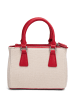 DIANA Handtasche in RED AND WHITE