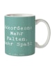 Mr. & Mrs. Panda Kaffeetasse Spruch Akkordeon Spaß mit Spruch in Meeresbrise