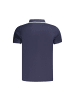 NORWAY 1963 Blau Baumwolle Herren Polo Hemd