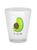 Mr. & Mrs. Panda Schnapsglas Avocado Pfeifen ohne Spruch in Transparent