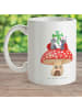 Mr. & Mrs. Panda Tasse Marienkäfer Fliegenpilz ohne Spruch in Weiß
