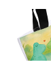 Mr. & Mrs. Panda Shopper Frosch Liebe Design mit Spruch in Weiß