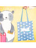 Mr. & Mrs. Panda Schultasche Einhorn Sternenhimmel mit Spruch in Sky Blue