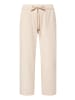 BETTY & CO Casual-Hose mit elastischem Bund in Taupe/Cream