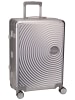American Tourister Trolley Soundbox Alu Spinner 68 in Silver