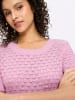 Heine Kurzarmpullover in rosé