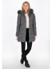 Usha Women Coat in grey