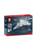 Reobrix 33035 Kampfjet Klemmbaustein Flugzeug 2099 Teile
