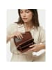 Lazarotti Bologna Leather XL Double Zip-Around Geldbörse RFID Leder 20 cm in brown