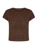Betty Barclay Strickpullover mit U-Boot-Ausschnitt in Brown
