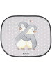 Mr. & Mrs. Panda Sonnenschutz Auto Pinguine Kuscheln ohne Spruch in Grau Pastell