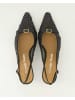 George Watts Slingpumps in Schwarz