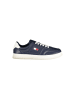 Tommy Hilfiger Blau Leder Herren Sneaker