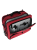 Dermata 2 Rollen Businesstrolley 41 cm Laptopfach rot