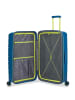 Roncato B-Flying Move 4 Rollen Trolley 78 cm mit Dehnfalte in blu laguna