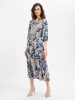 soyaconcept Kleid in blau beige - 0001