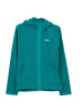 Jack Wolfskin Jacke Skywind Hooded Fleece in Blau