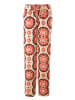 Aniston CASUAL Schlupfhose in wollweiß-rot-schwarz-rosa-khaki