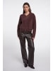 RINO&PELLE Bento 5002612 Strickjacke in Coffee Roasted