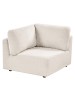 Beliani 3-tlg Sofaelement KIVVIK in Weiß