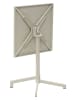 ebuy24 Cafetisch Adam Sandfarben 60 x 60 cm