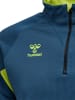 Hummel Hummel Halbreißverschluss Sweatshirt Raglanärmel Hmllead Herren in DARK DENIM