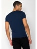 GreenBomb T-Shirt Nature Canoe River in Marineblau