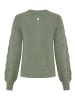 Tamaris Strickpullover in salbei mélange