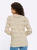 Heine Ajourpullover in champagner