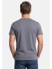 Lerros T-Shirt Basic in Petrol / grau