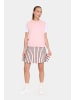 SAINT TROPEZ Strickweste MilaSZ Gerade Passform in Pink-a-boo