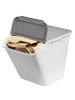SmartStore 2er-Set Aufbewahrungsbox Collect Stack-it Weiß/Grau 51L