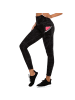COFI 1453 Atmungsaktive Damen Activewear Leggings – Perfekt Training und in Schwarz