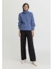 Hessnatur Rollkragen Pullover Relaxed in mittelblau
