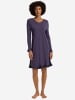 Hanro Nachthemd Claire in blue stone