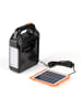 EASYmaxx Solar-Generator Kit 10000mAh schwarz/orange  Schwarz