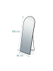 relaxdays Spiegel - (B)50 x (H)160 cm