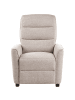 Beliani Fernsehsessel SANDE in Beige/Schwarz - (W) 76 x (H) 102 x (L) 83 cm