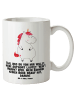 Mr. & Mrs. Panda Keramiktasse Einhorn Wut mit Spruch in Weiß