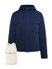 DreiMaster Klassik Anorak + Shopping Bag - Set in Nachtblau