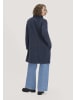 Hessnatur Wollfleece Mantel in graphitblau