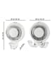 bremermann Bad-Serie Ventosa Haken 2er-Set