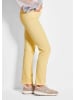GOLDNER High-Stretch-Jeanshose Damen Jeans Slim Fit LOUISA mit Stretch-Anteil in gelb