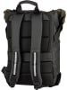 Jost Rolltop Rucksack Aalborg Backpack Courier in Black