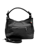 Florence Florence Schultertasche Leder schwarz ca. 38cm